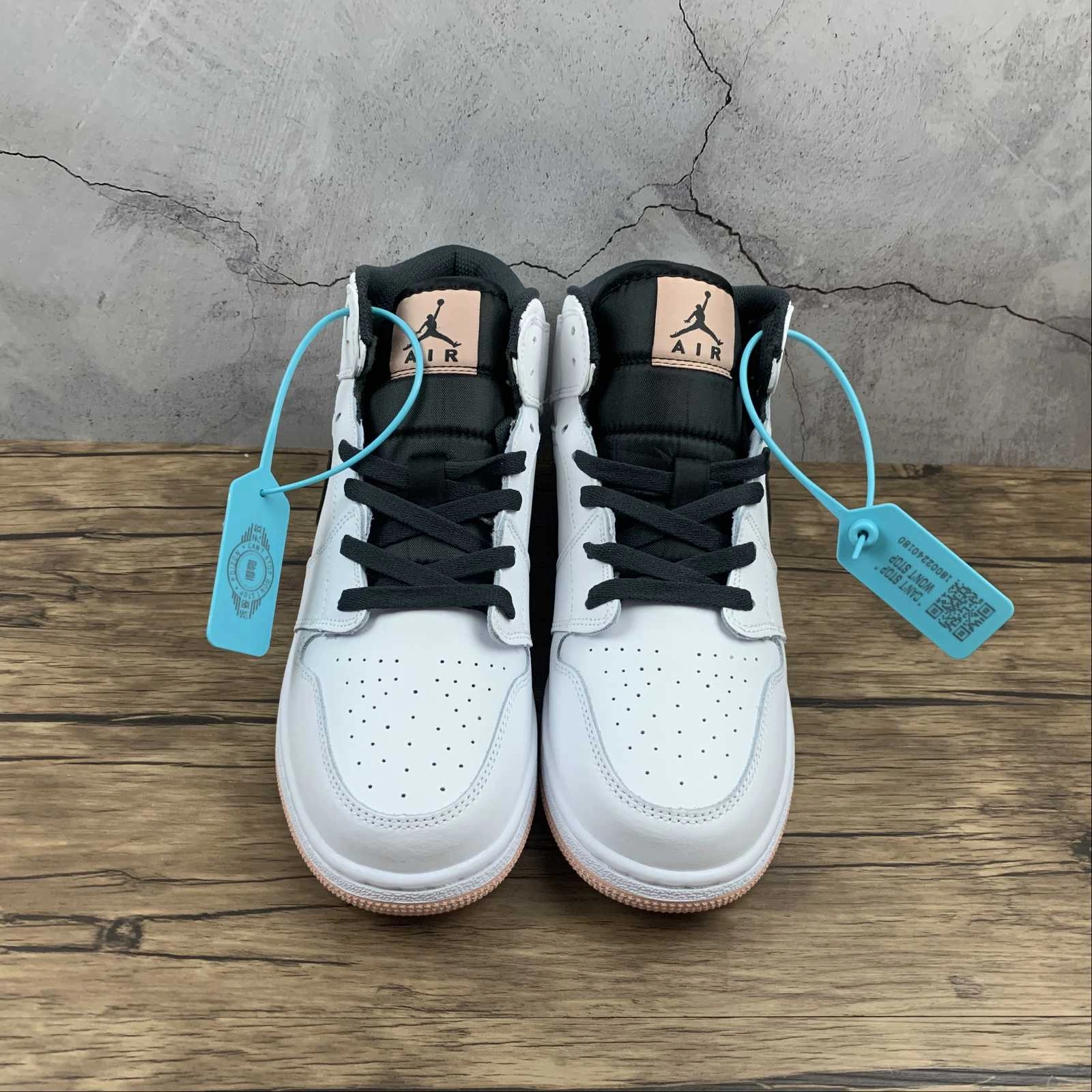 Air Jordan 1 Mid White Anthracite-Arctic Orange (2021) Dynamic Design