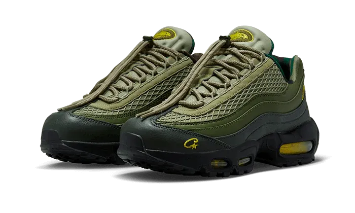 grassland running shoes Nike Air Max 95 SP Corteiz Sequoia