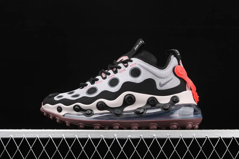 Air Max 720 ISPA Black Gray Orange Casual CQ6278-001 asphalt running wear energy - returning midsole shoes