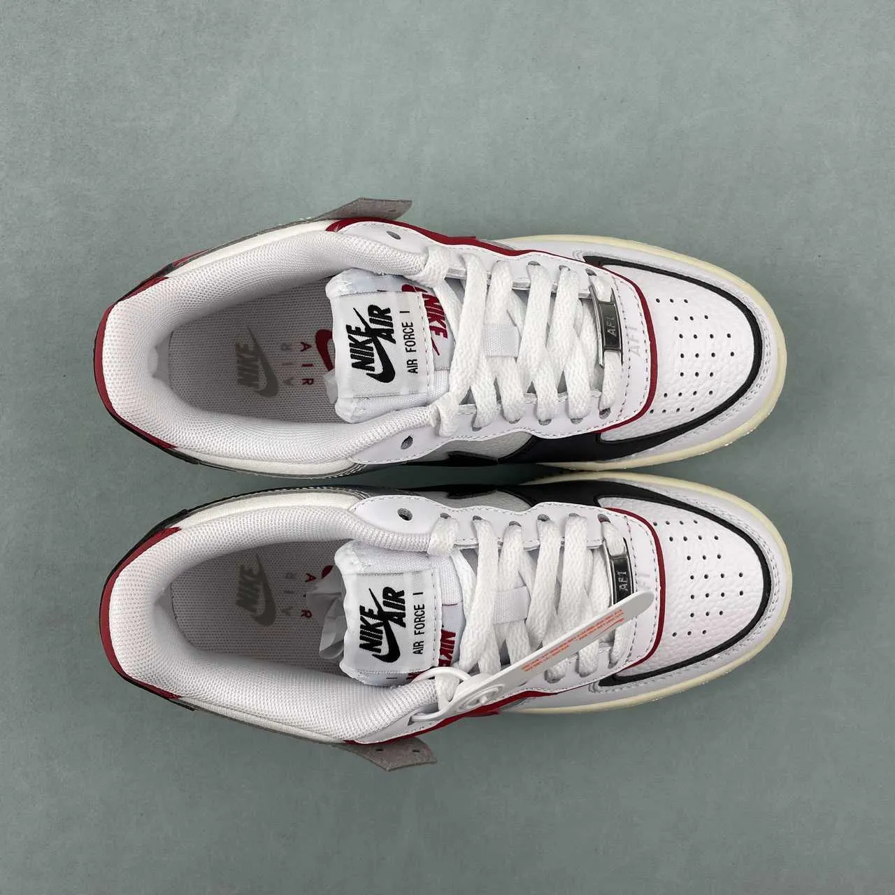 Rainy Day Air Force 1 Shadow White Silver Red FN6335-100