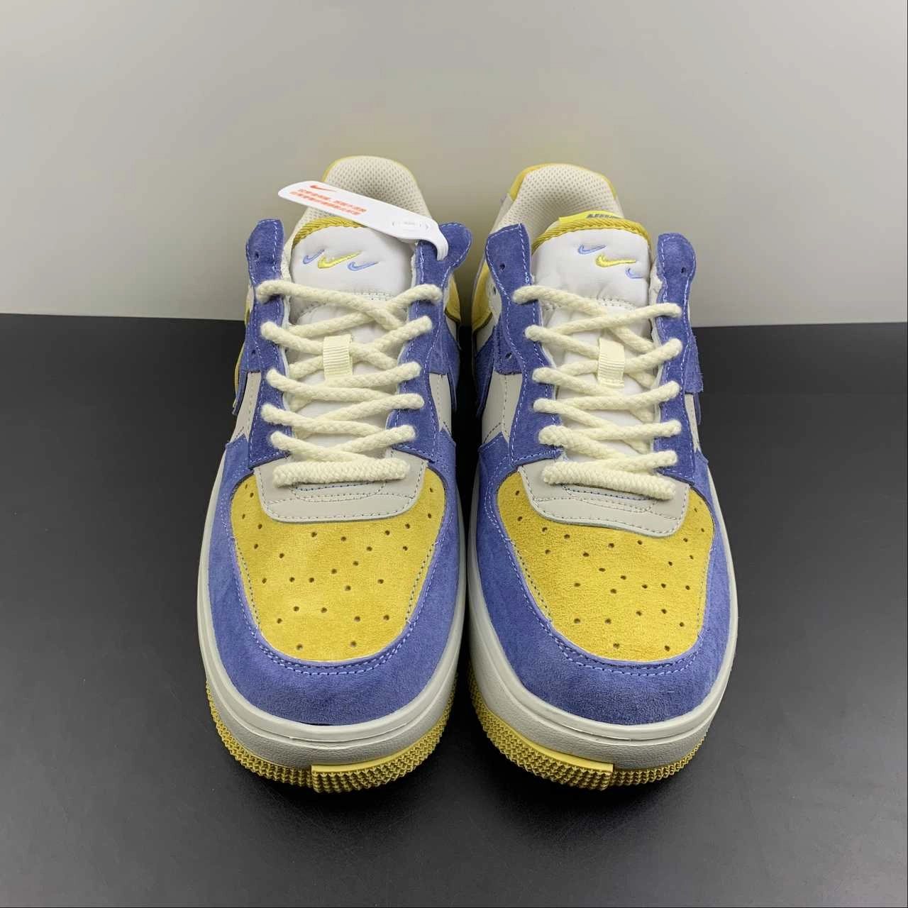 Joy Step Walking Gear Air Force 1 FONTANKA Beige Blue Yellow CW6688-807