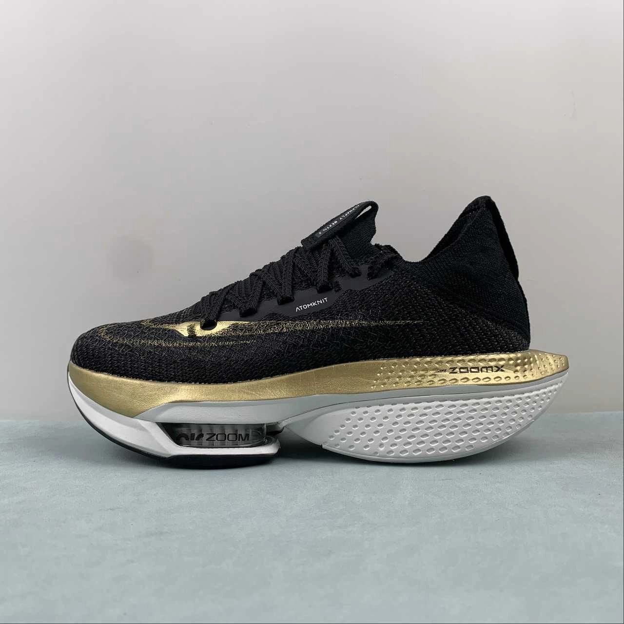 Flex Comfort Air Zoom Alphafly Next 2 Black Gold DN3555-001