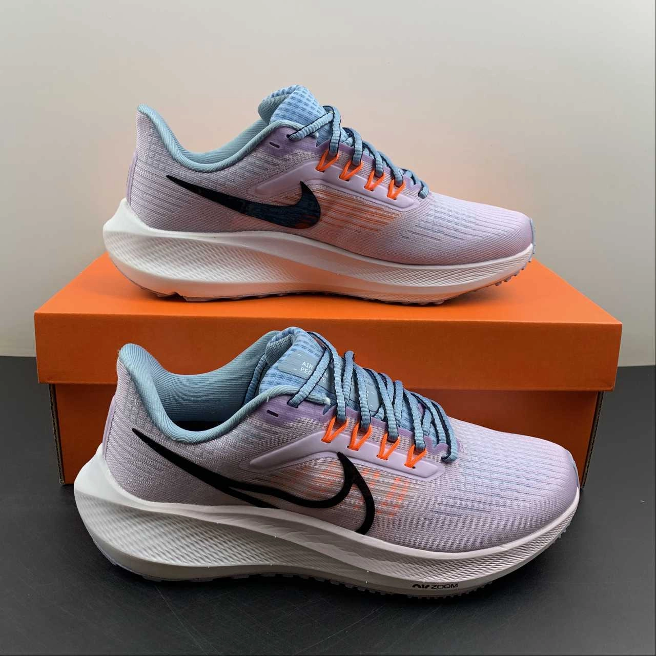 Air Zoom Pegasus 39 Doll Black-Iris Whisper DH4072-500 Fit Boost