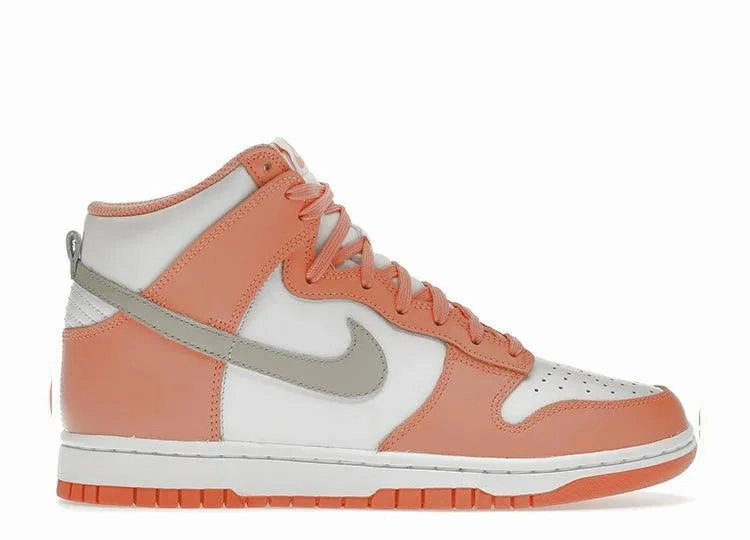 Nike Dunk High Salmon (W) Shock Diffusing Heel Bonded Reinforcement Panels