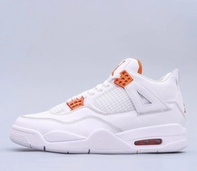 Running   Ready Stylish Flex Air Jordan 4 Retro SE White Orange