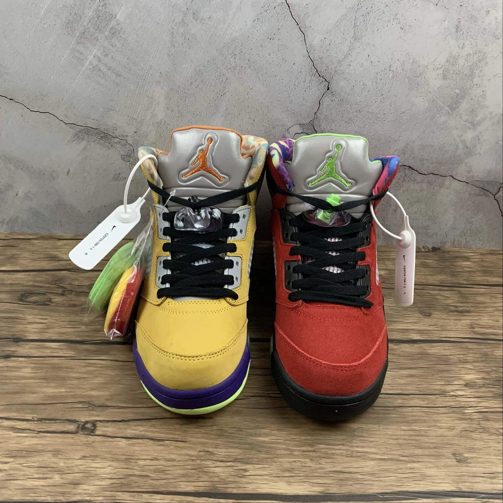 Ultimate Traction Air Jordan 5 Retro SP Mandarin Duck Big Red-Yellow Purple CZ5725-700