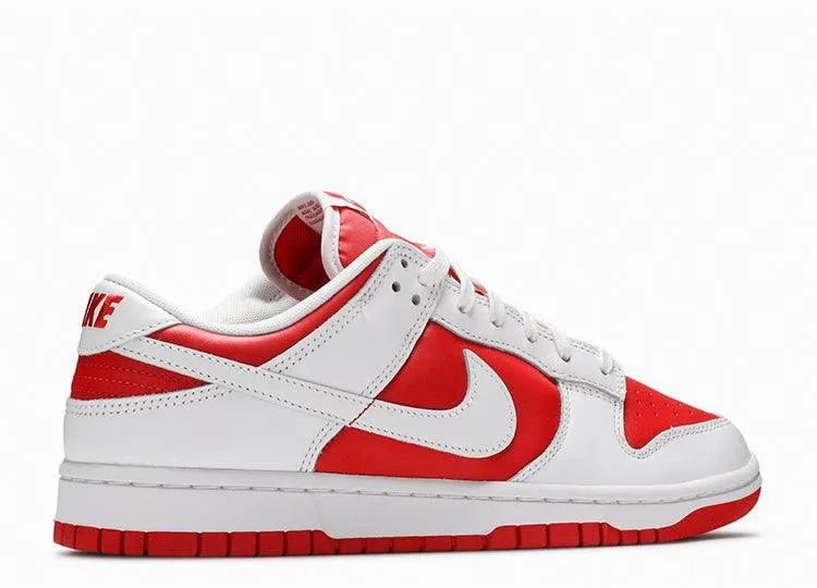 Nike Dunk Low Championship Red Breathable mesh construction