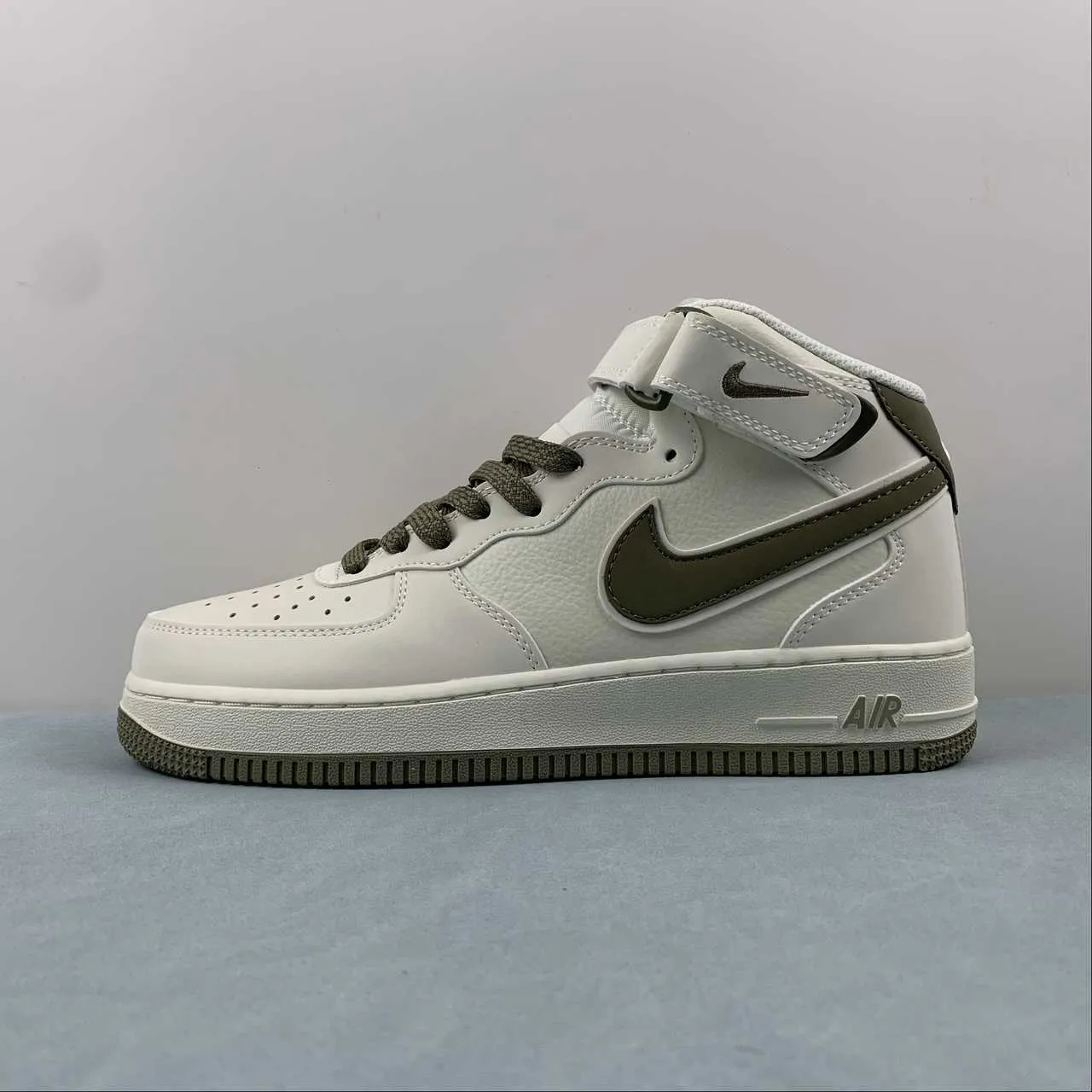 Run Club Air Force 1 07 Mid Off White Olive Green SH0235-577