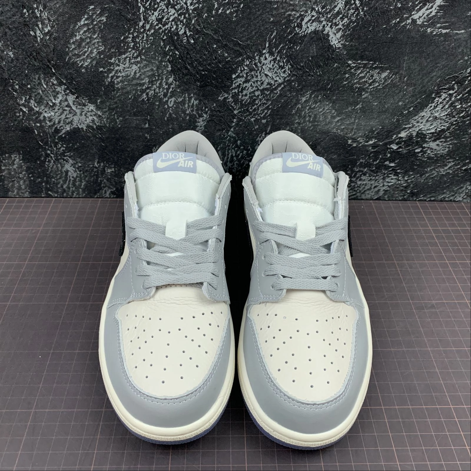 Air Jordan 1 Retro Low Dior CJ7891 101 Water Resistant Knit
