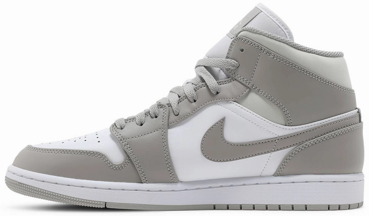 Traction Lug Configuration Ultra Light Frame Nike Jordan 1 Mid Linen