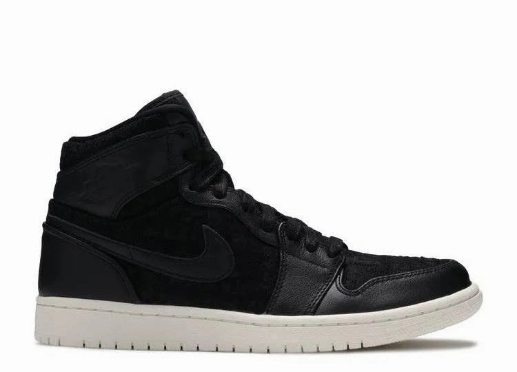 Stability Control Frame Structured Feel Air Jordan 1 High Retro Black Sail (W)