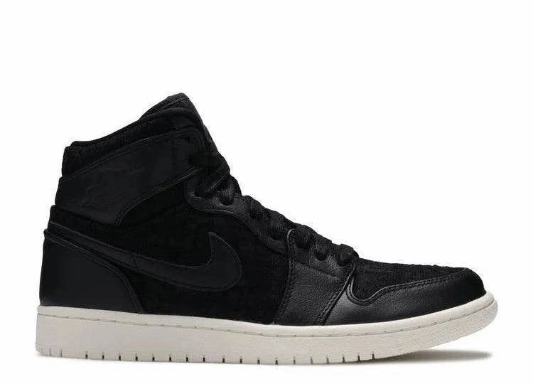 Ankle Style Air Jordan 1 High Retro Black Sail (W)