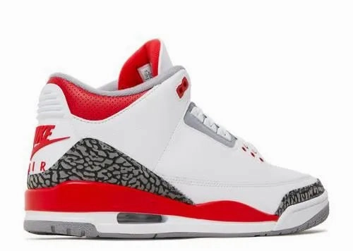 Air Jordan 3 Fire Red Comfort Stretch Quick Movement