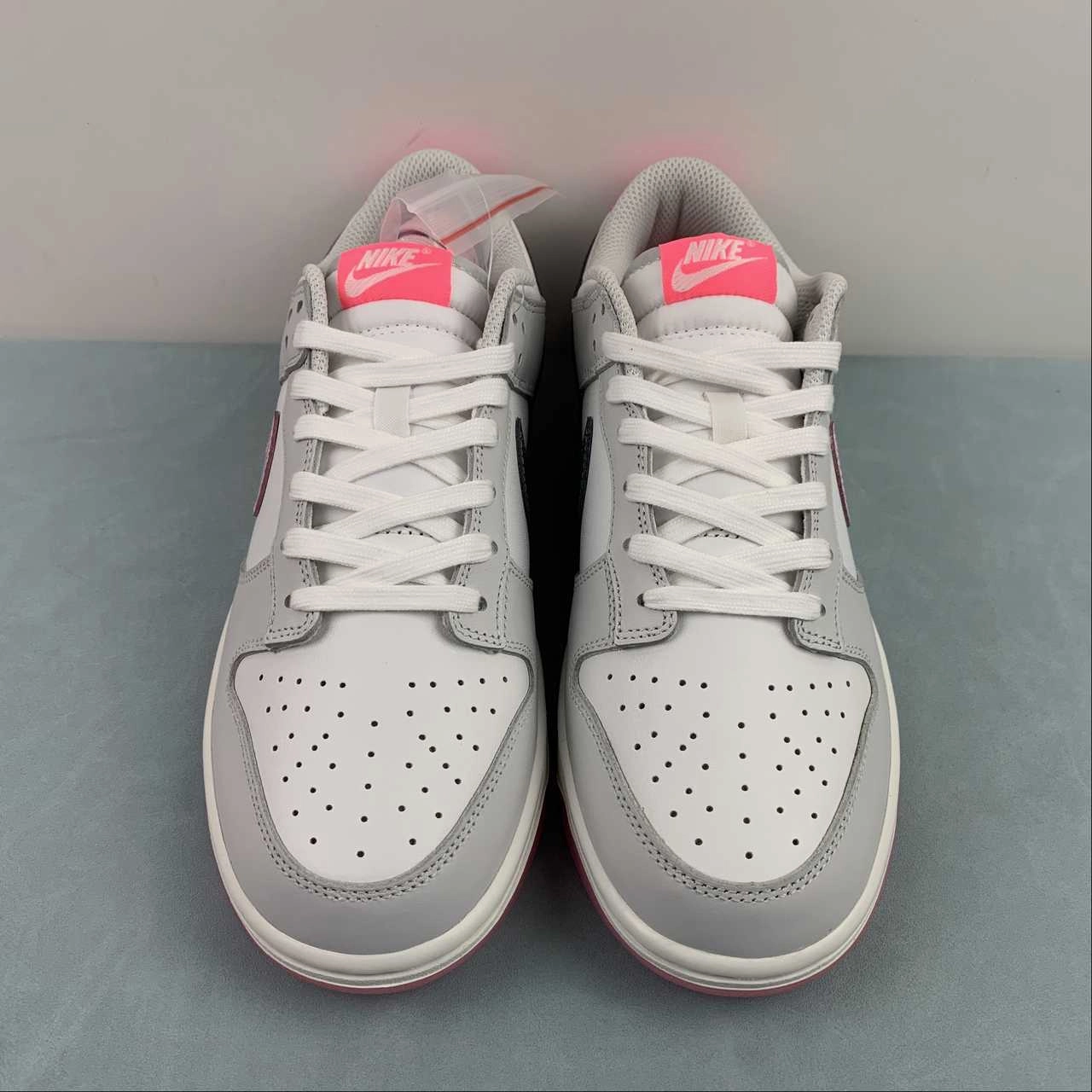 Comfortable fit Pure Lines SB Dunk Low 520 Pack Pink White Grey FN3451-161