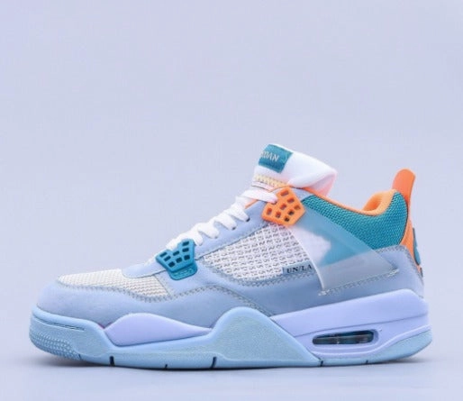 Air Jordan 4 Retro Union SP Off Noir LT Fusion Orange EAZH417-ZBL Smart Casual