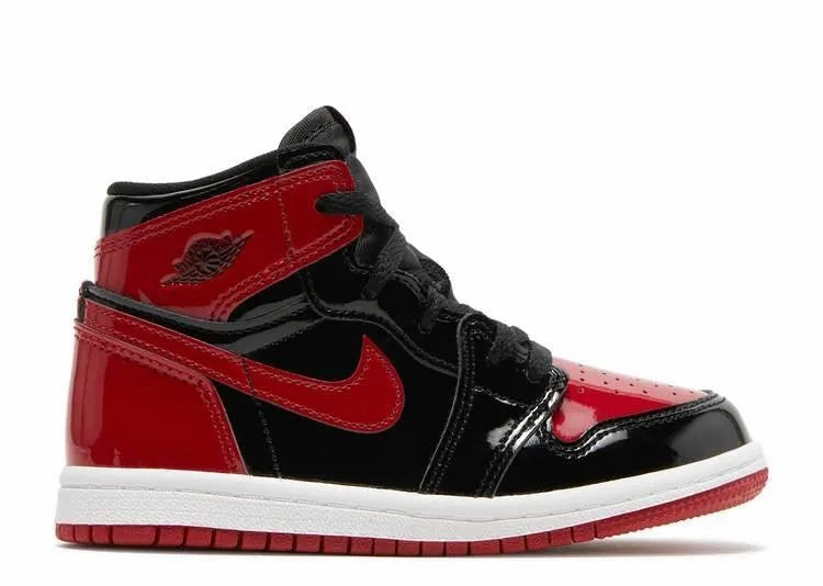 Air Jordan 1 High Patent Bred (TD) Minimal Build Long Miles