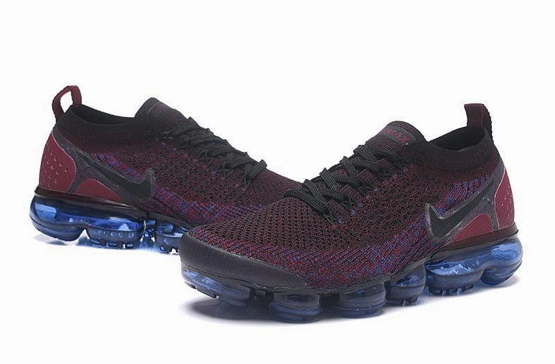 Air VaporMax Flyknit 2.0 Team Red Racer Blue 942842-006 Flexible Arch Support