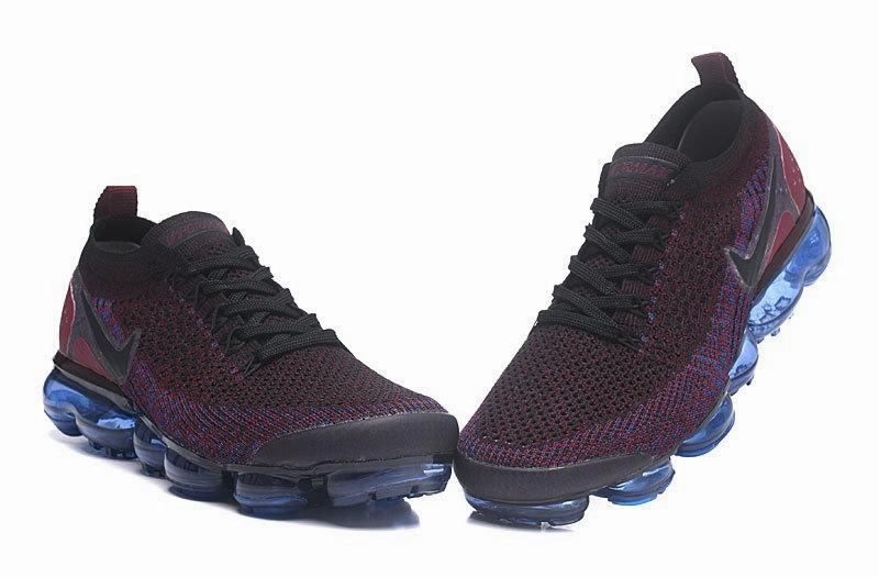 Air VaporMax Flyknit 2.0 Team Red Racer Blue 942842-006 Luxe cushioning Functional Look