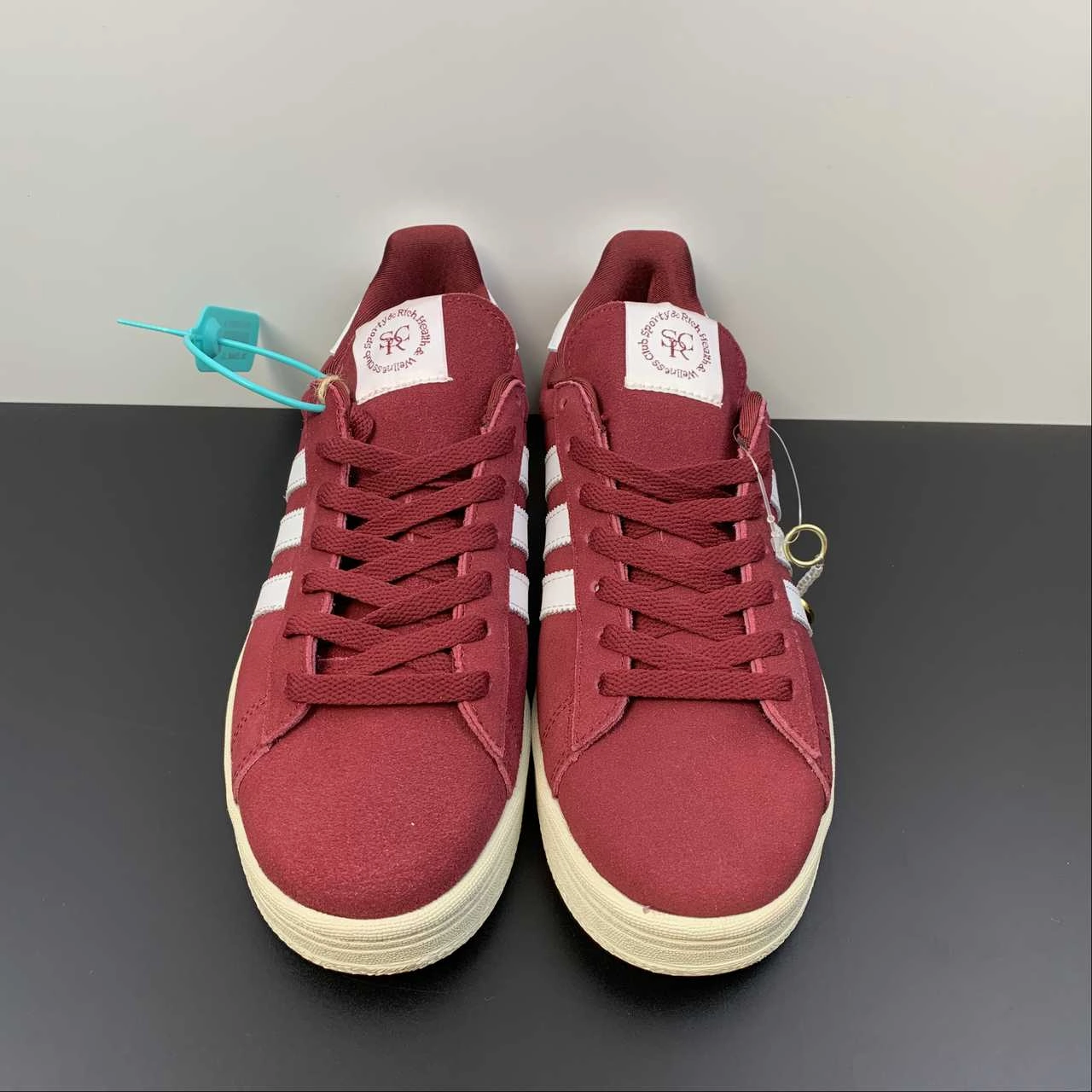 Travel Ease Adidas Campus 80s Sporty & Rich Merlot Cream HQ6074