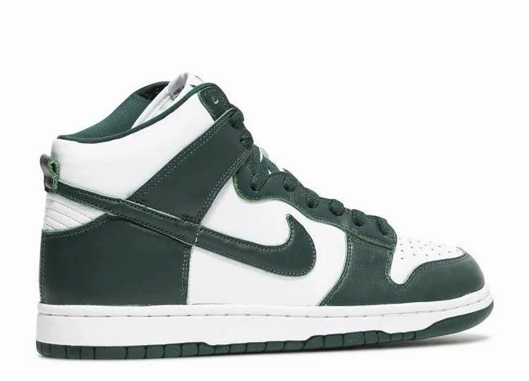 Outdoor Motion Minimal Pressure Nike Dunk High Spartan Green