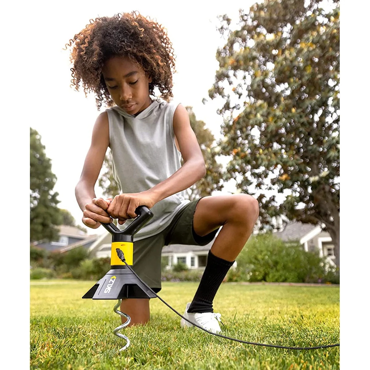 SKLZ Pass Around Soccer Trainer - Black/Yellow