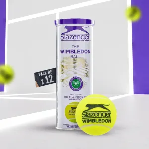 Slazenger Wimbledon Multicolour Tennis Ball (36 Balls)