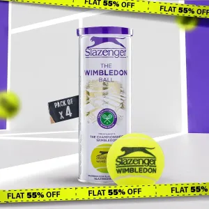 Slazenger Wimbledon Tennis Ball (12 Balls) - DOD