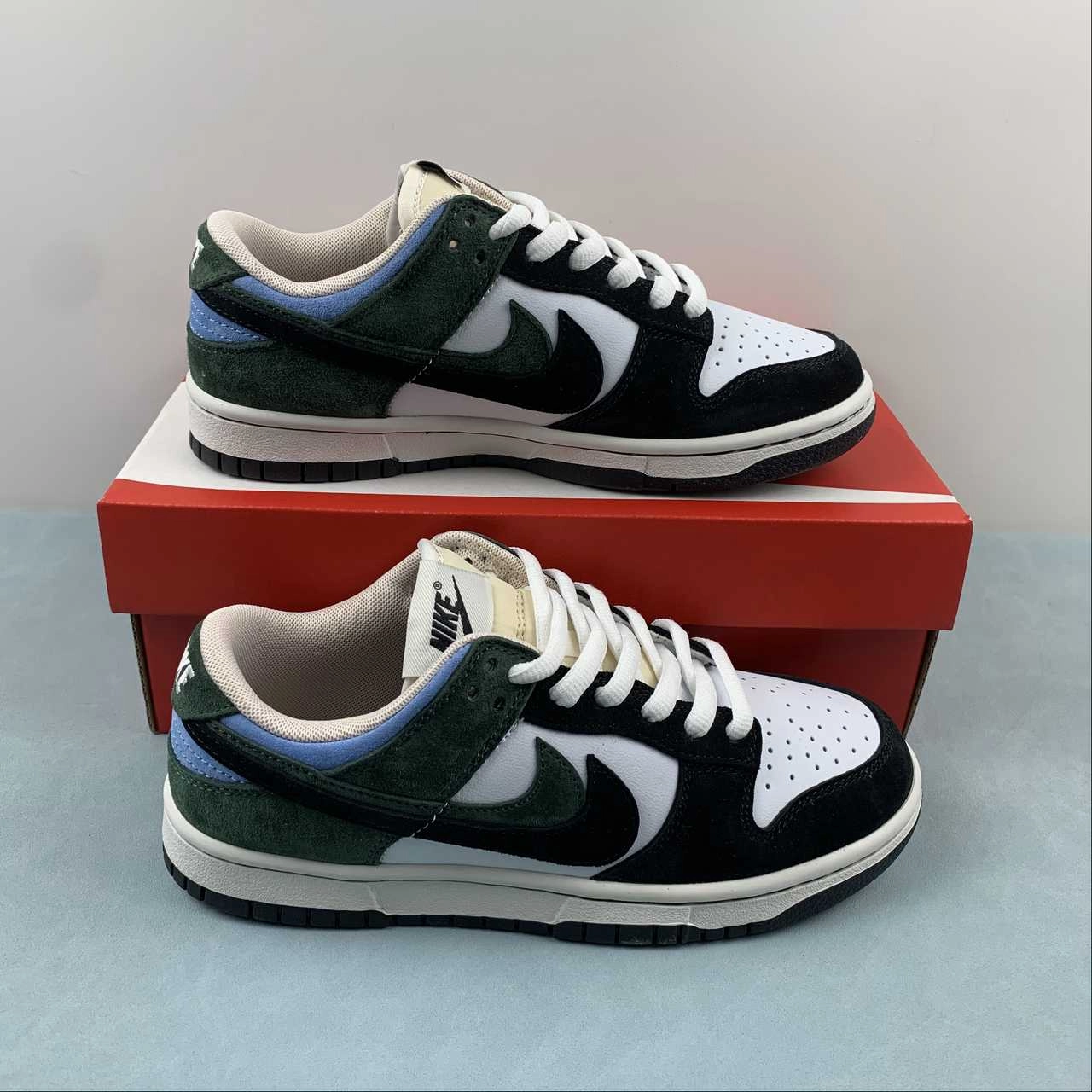 Decoupled Heel Construction Soft Design Otomo Katsuhiro x SB Dunk Low Steamboy OST Dark Green Blue Black CT2552-897