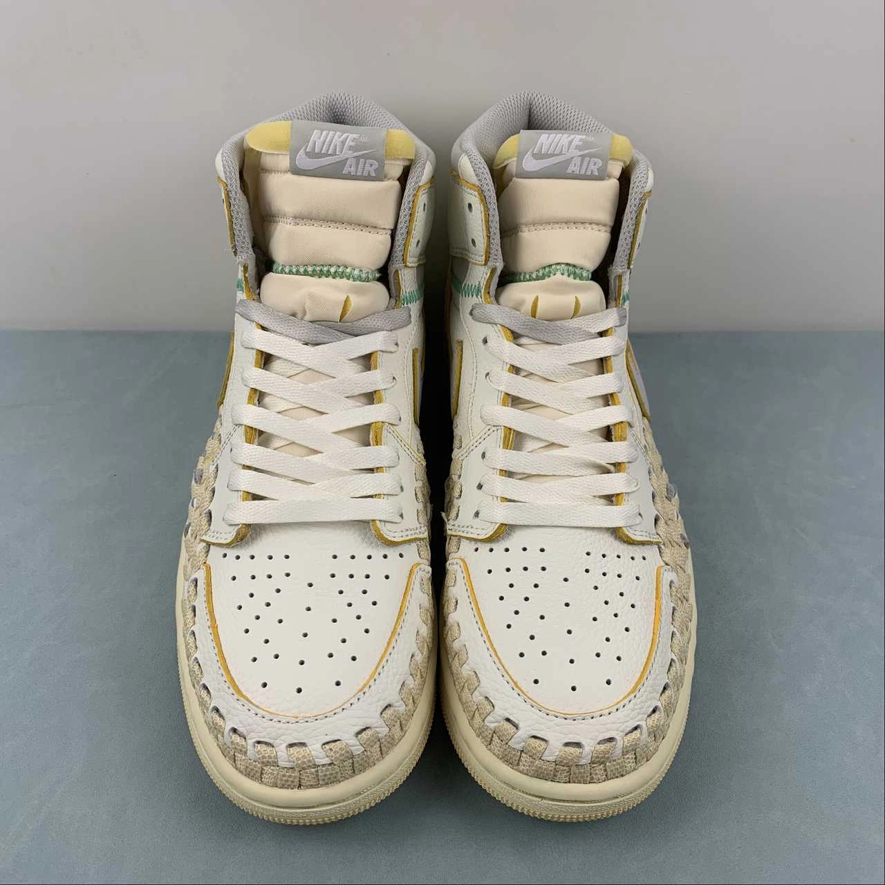 Union x Bephies Beauty Supply x Air Jordan 1 Retro High OG SP Sail Wolf Grey Muslin Pale Vanilla FD2565-100 All Seasons Outdoor