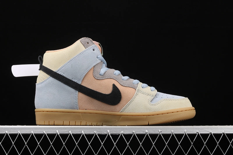 Midfoot Stability Air Cushioned Sole SB Dunk High Pro Spectrum Particle Grey Black