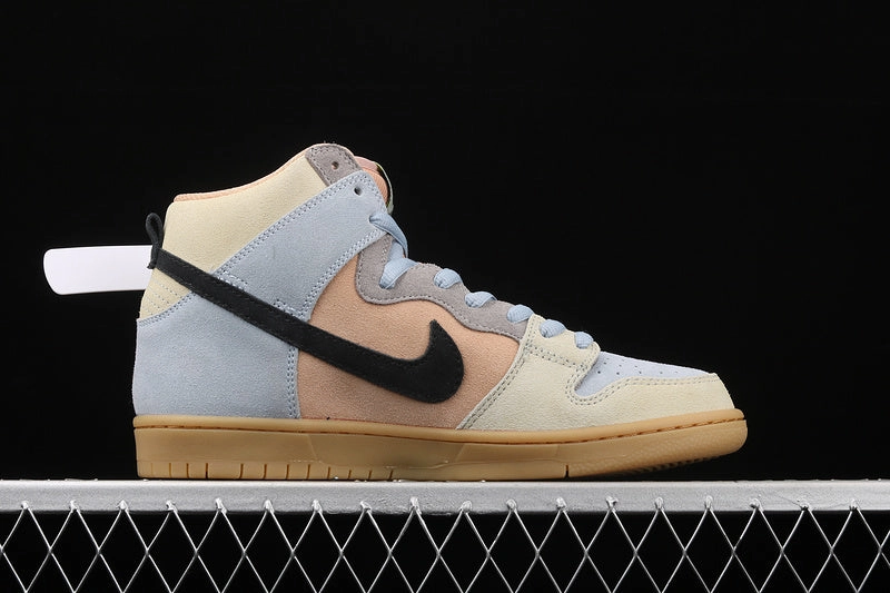 Fashion-forward style Enhanced Stability SB Dunk High Pro Spectrum Particle Grey Black