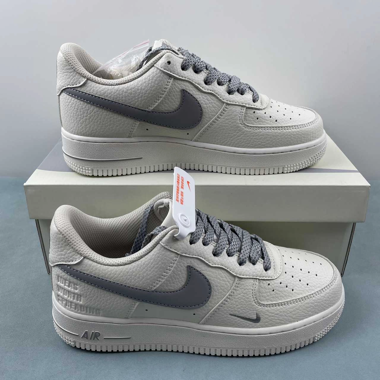 Oxford Style Comfortable Performance TED x Portland x Air Force 1 07 Low Off White Gray DD8959-708