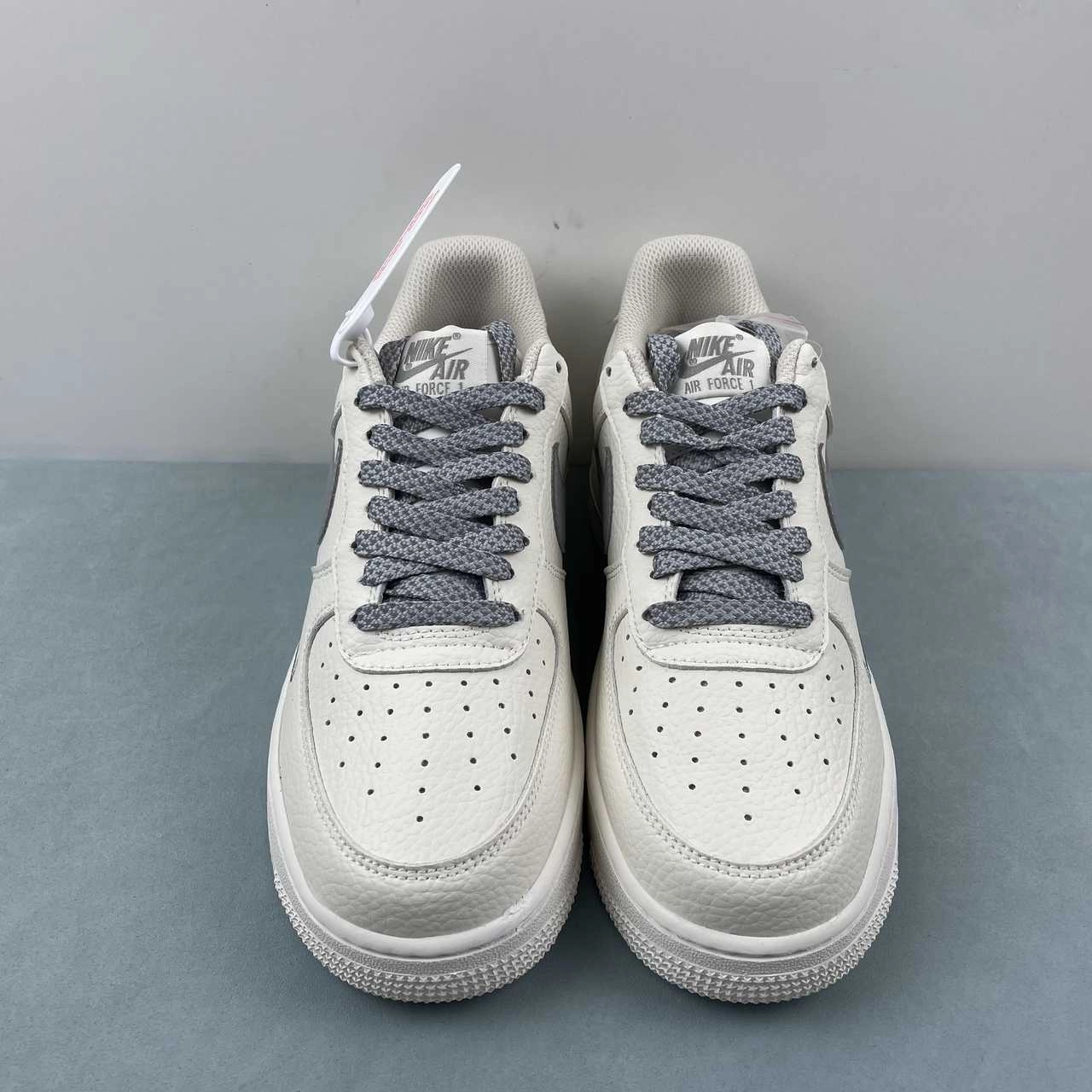 TED x Portland x Air Force 1 07 Low Off White Gray DD8959-708 Brand Pop No Lace