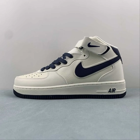Air Force 1 07 Mid Off White Dark Blue SH0235-566 No Hassle