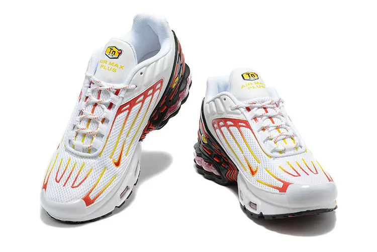 Air Max Plus 3 Miami Heat White Orange Black DX9263 100 solid - color