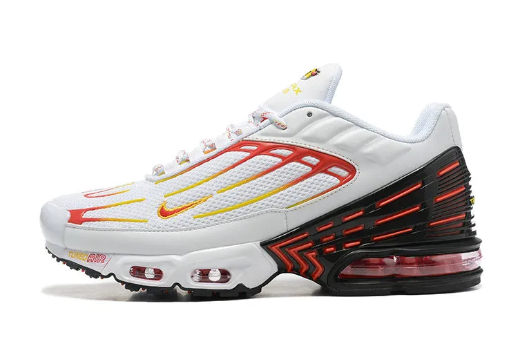 Air Max Plus 3 Miami Heat White Orange Black DX9263 100 Ankle Cushion Mammoth look