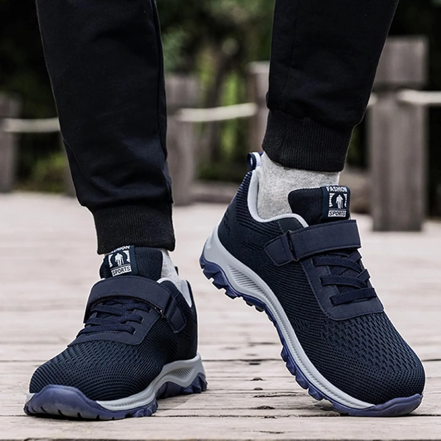 Slip on Shoes for Men Mens Black Sneakers Lightweight Breathable Walking Shoes Gym Tennis Athletic Men's Fashion Sneaker Lightweight Breathable Mesh Slide Shoe Black Running for Men Casual Tennis