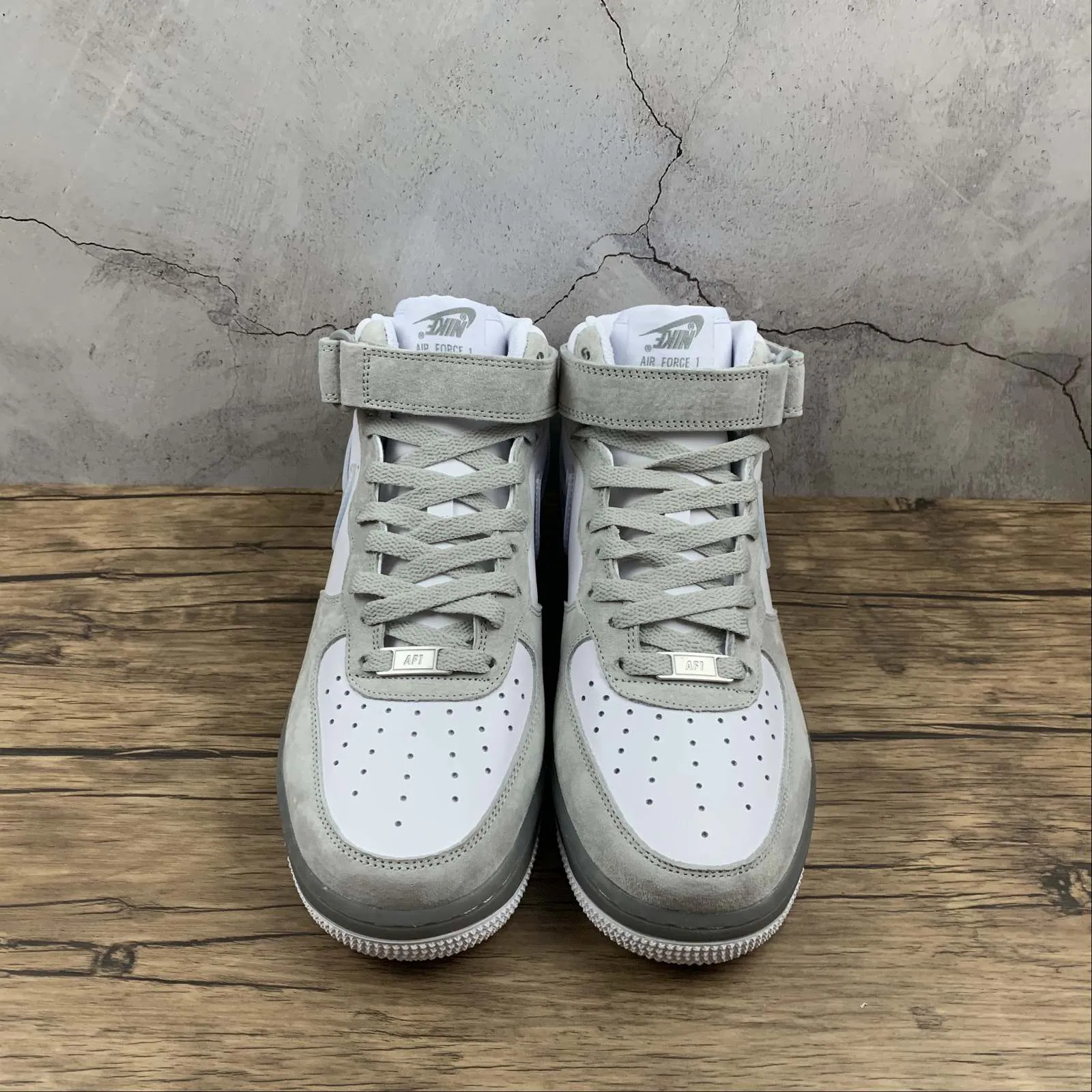 Transit Wear Cold Step Air Force 1 07 Mid Wolf Gray White Blue BC9925-102