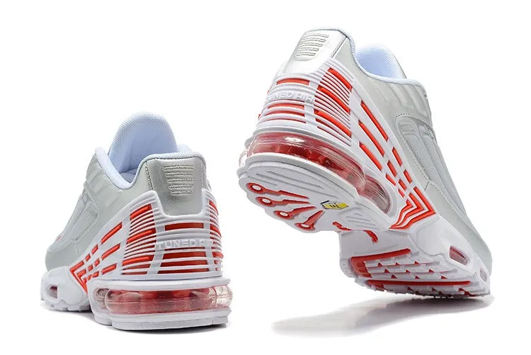 Air Max Plus 3 Silver Red Grey White CK5178-072 muted - colored shoes trendy running shoes