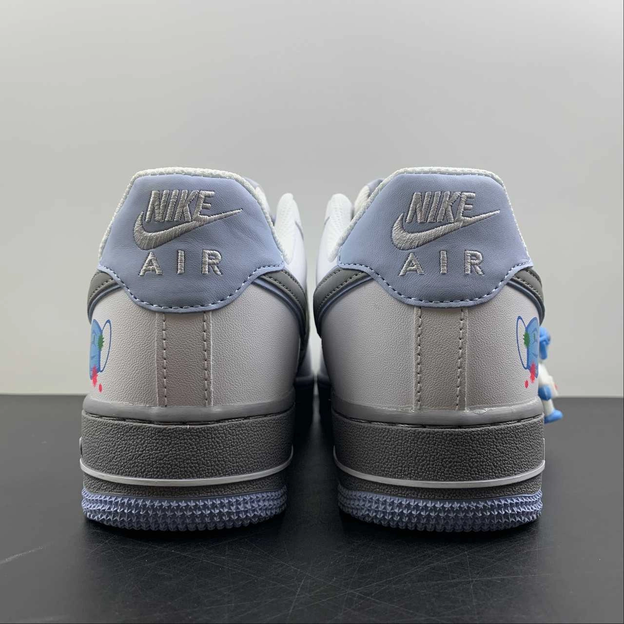 Shore Path Air Force 1 07 Fight the Epidemic White Grey