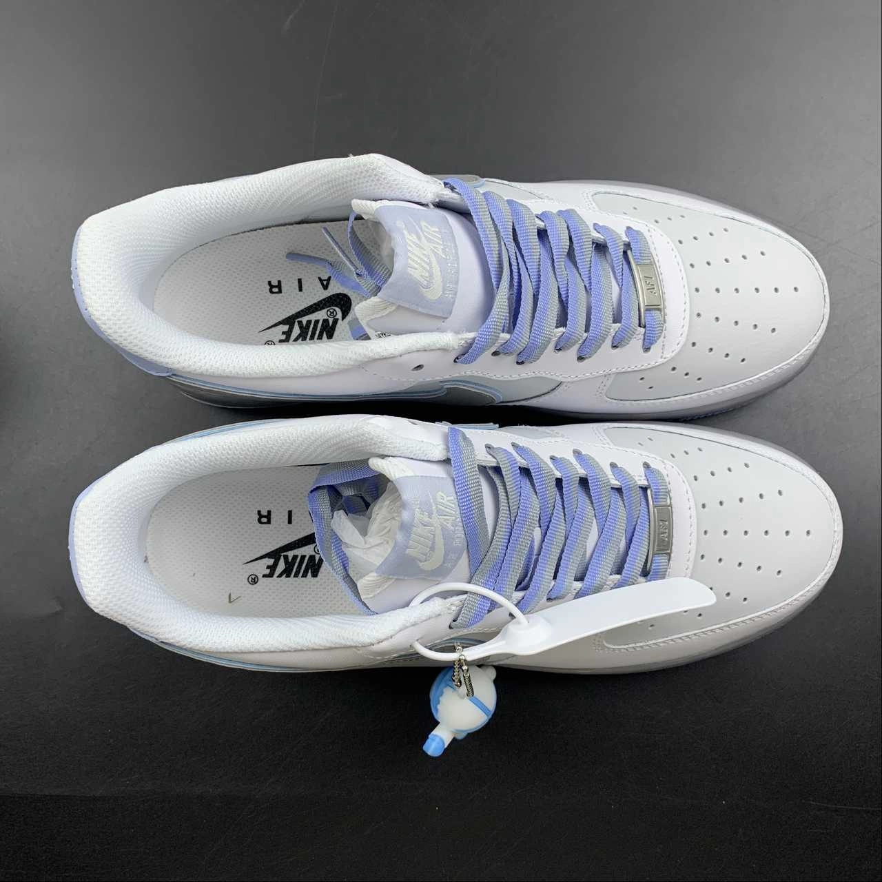 Air Force 1 07 Fight the Epidemic White Grey Low Top Style Modern Movement