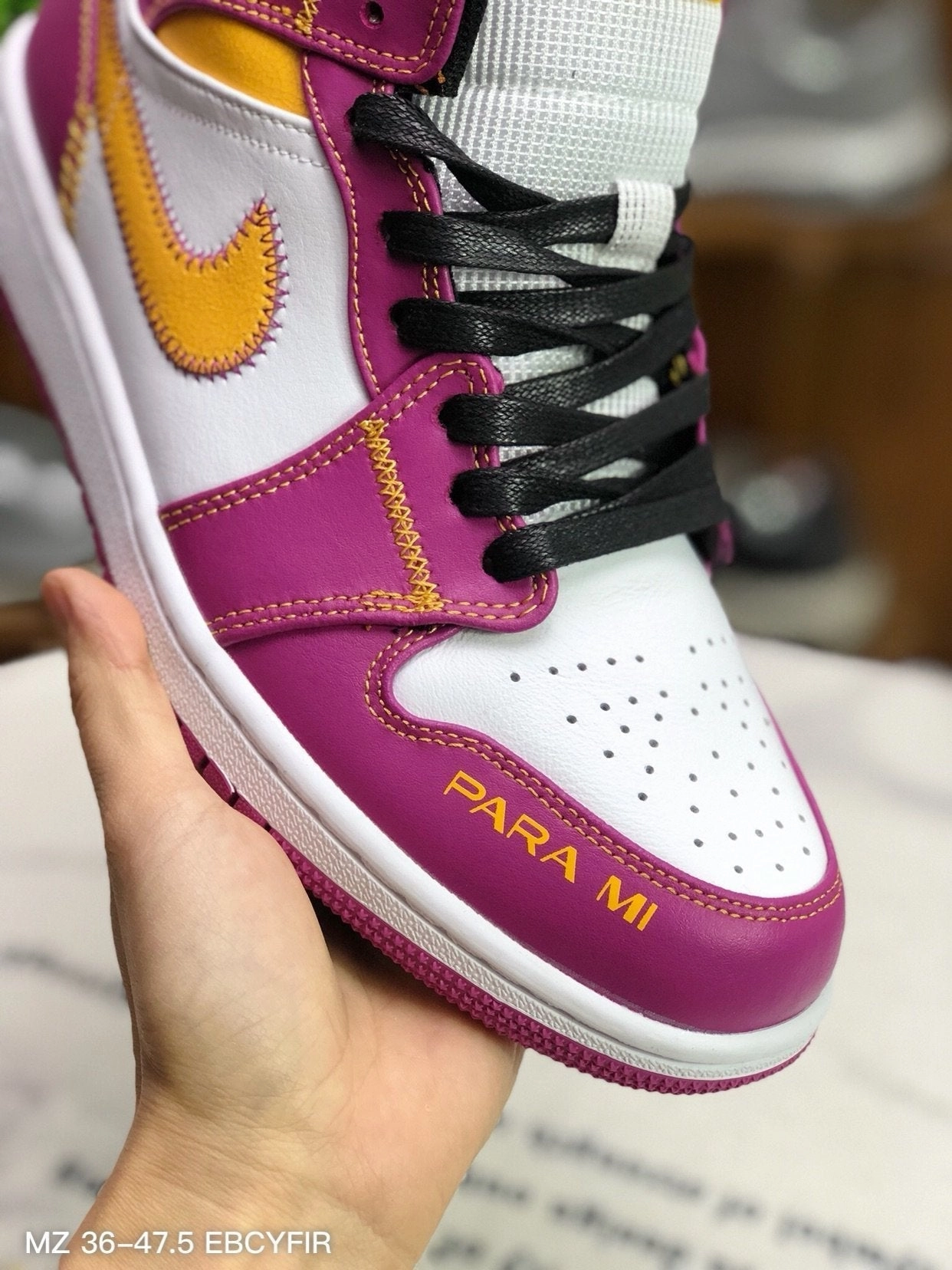 Pace Booster Air Jordan 1 Mid Familia DC0500-100