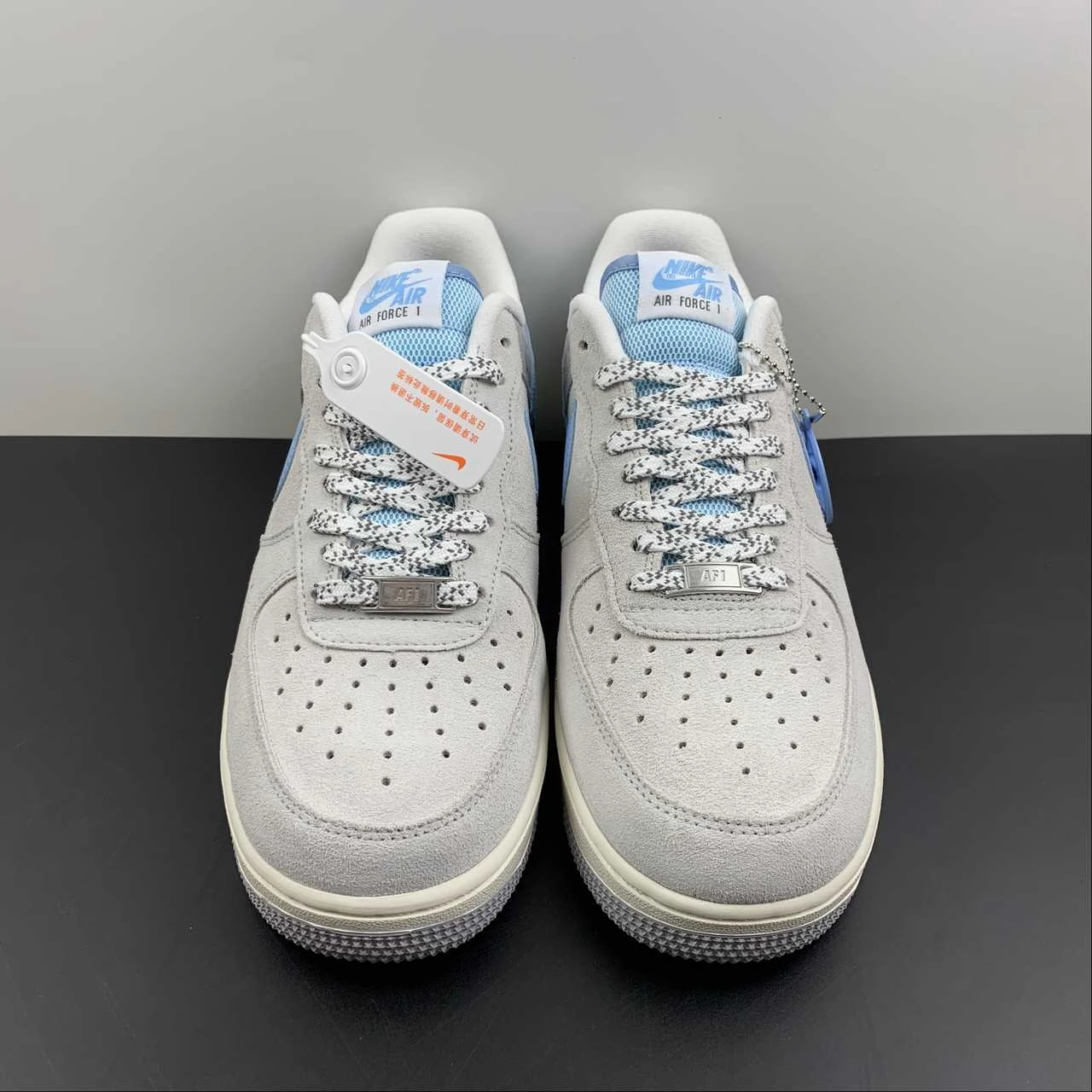 Air Force 1 Low White Gray Blue DQ0790-001 City Jog