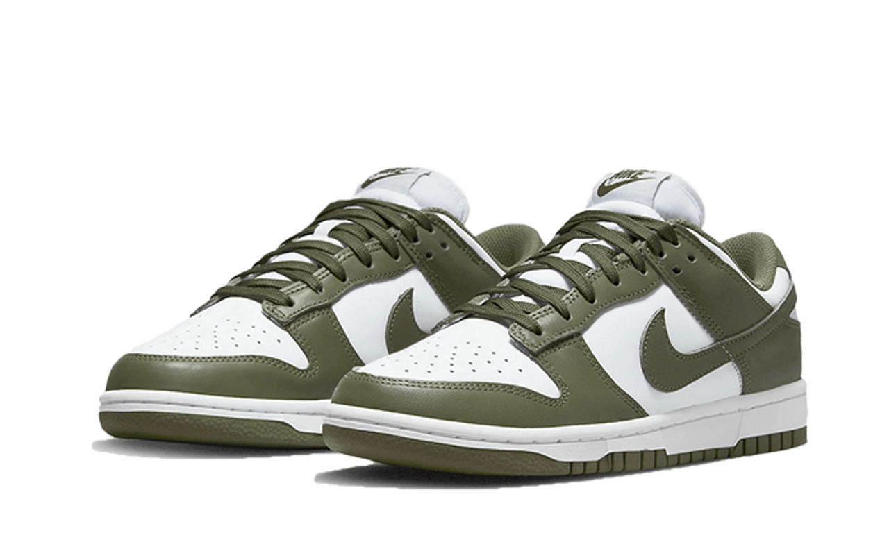 Dunk Low Medium Olive (W) Foot Control Stylish Appearance