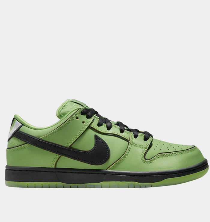 Nike Dunk Low SB X The Powerpuff Girls QS Buttercup Work Casual