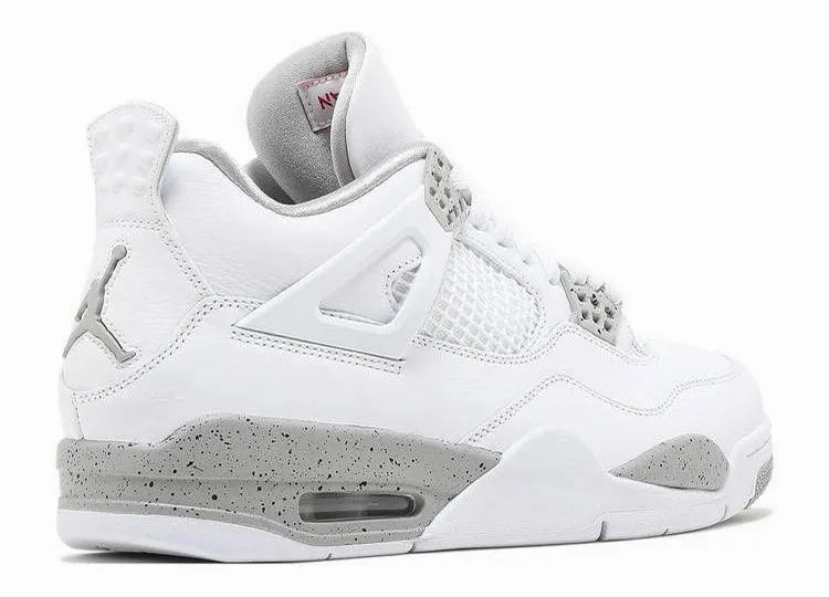 Air Jordan 4 White Oreo Smooth Entry