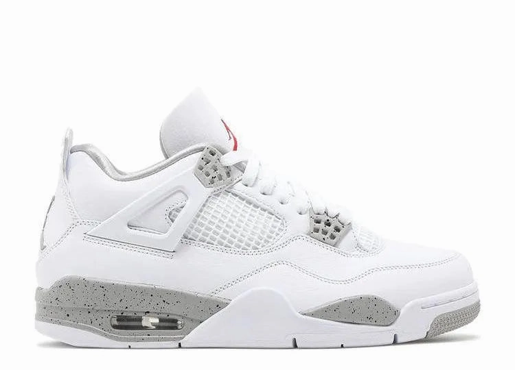 City Comfort Anti Slip Groove Pattern Air Jordan 4 White Oreo