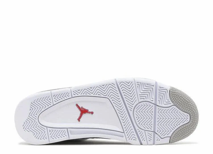 Neutral Colorways Hydrophobic Upper Coating Air Jordan 4 White Oreo