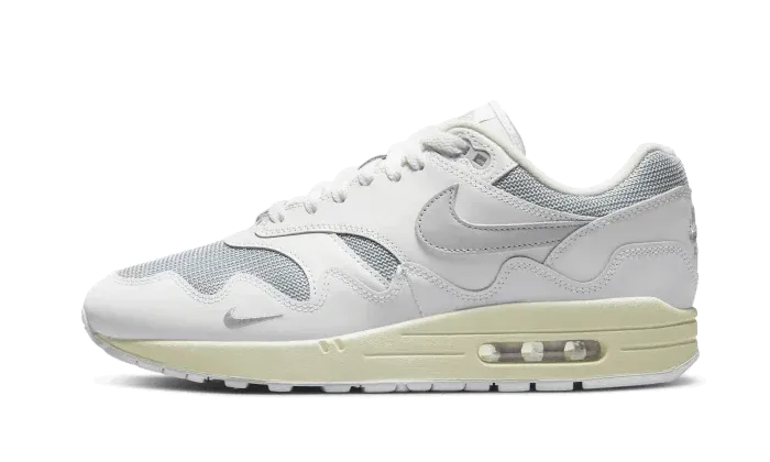 non-slip metatarsal - support shoes Nike Air Max 1 Patta Waves White