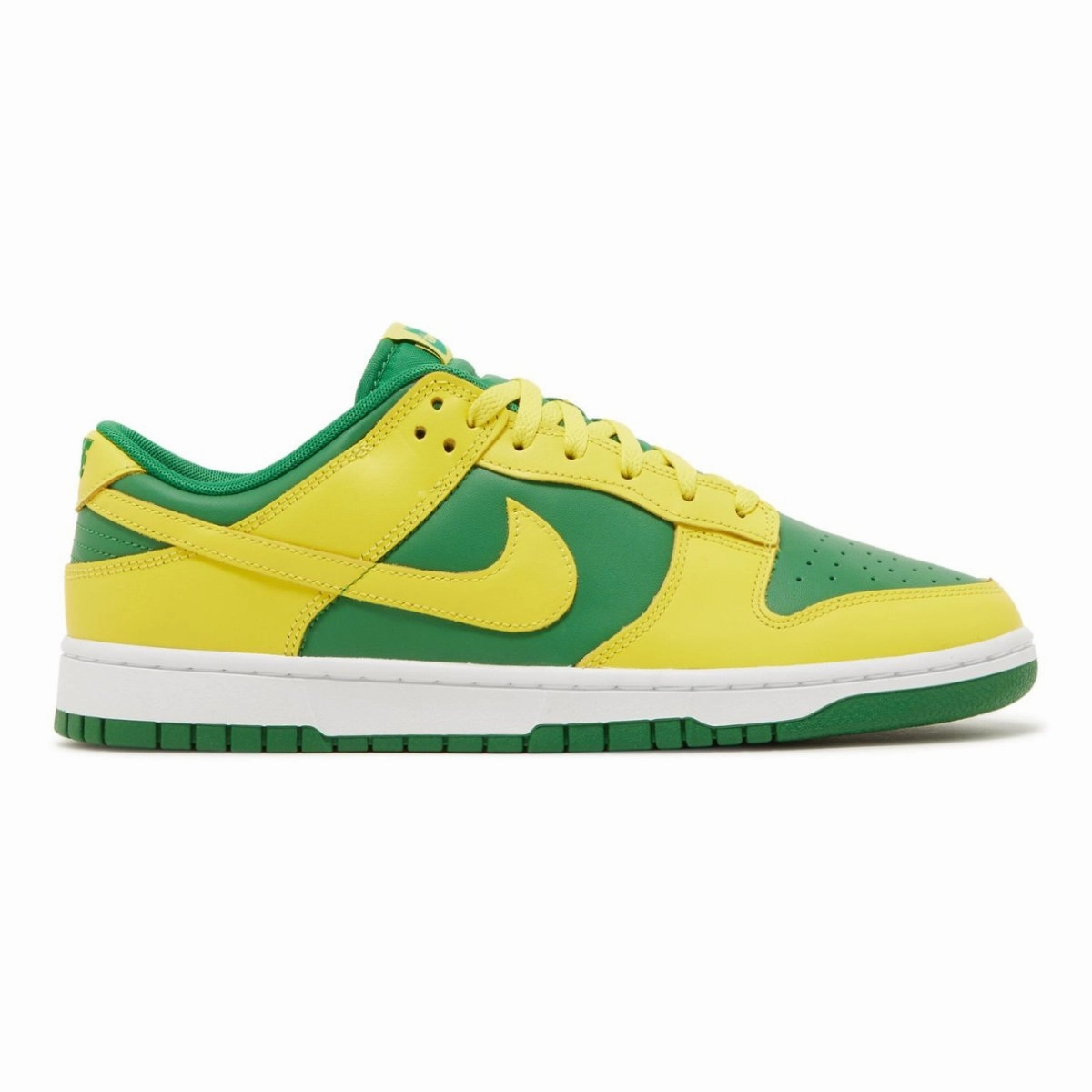 Nike Dunk Low Retro Reverse Brazil DV0833 300 Tear Resistant Upper Neutral Tone